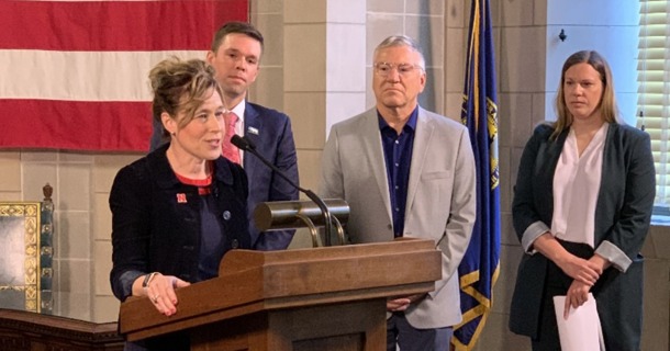 Dean of UNL’s College of Agricultural Sciences and Natural Resources Tiffany Heng-Moss